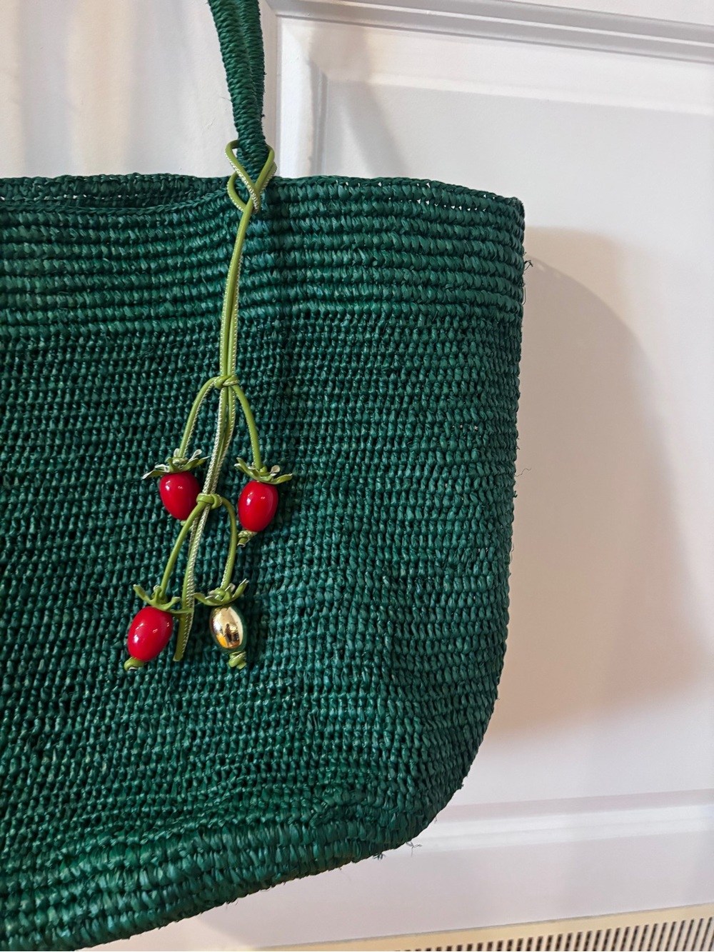 Cherry Tomatoes Bag Charm